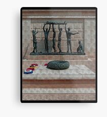 National Armed Forces Memorial Staffordshire England Uk Metal Print