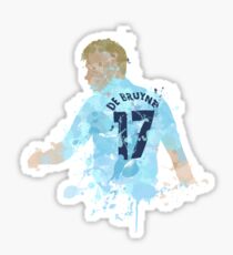 Kevin De Bruyne Manchester City Legend Art Sticker