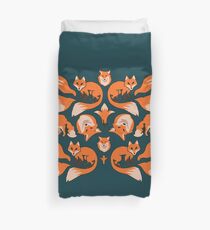 Foxes Duvet Cover