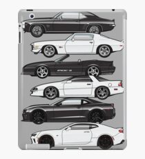 Six Gen Camaros iPad Case/Skin