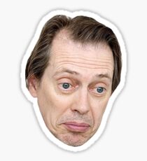 Steve Buscemi Face Sticker