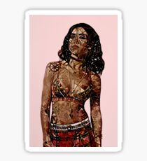 Abstract Jhene Aiko Sticker