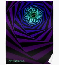 Trippy Psytrance Illusion Poster