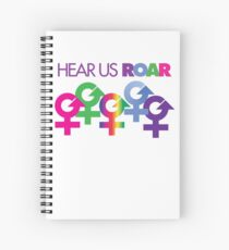 Hear Us ROAR - Women's March Alliance Spiral Notebook