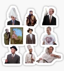 Niles crane Sticker
