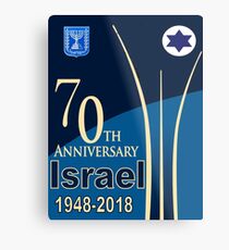 Israel @ 70! Metal Print