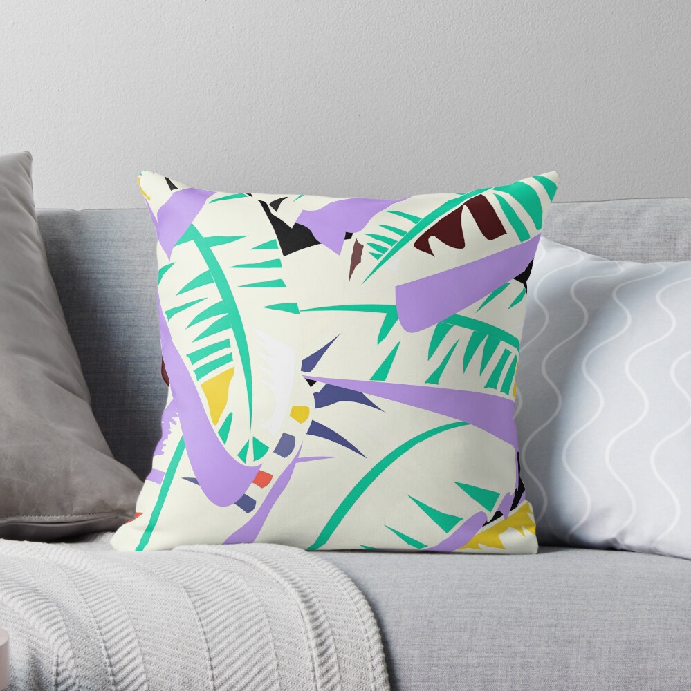 banana throw pillow