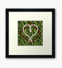 Heart of Daisies Framed Print
