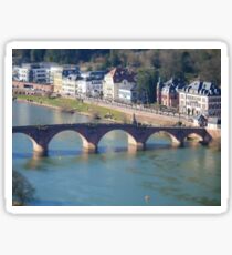 Bridge on the Neckar Sticker
