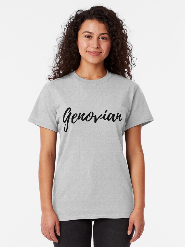 genovia shirt