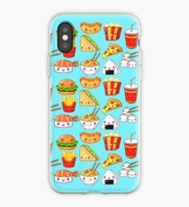 Kawaii Lebensmittel Muster iPhone-Hülle & Cover