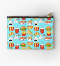 Kawaii Foods Pattern Studio Pouch