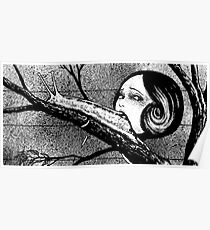 Junji ito Snail Poster