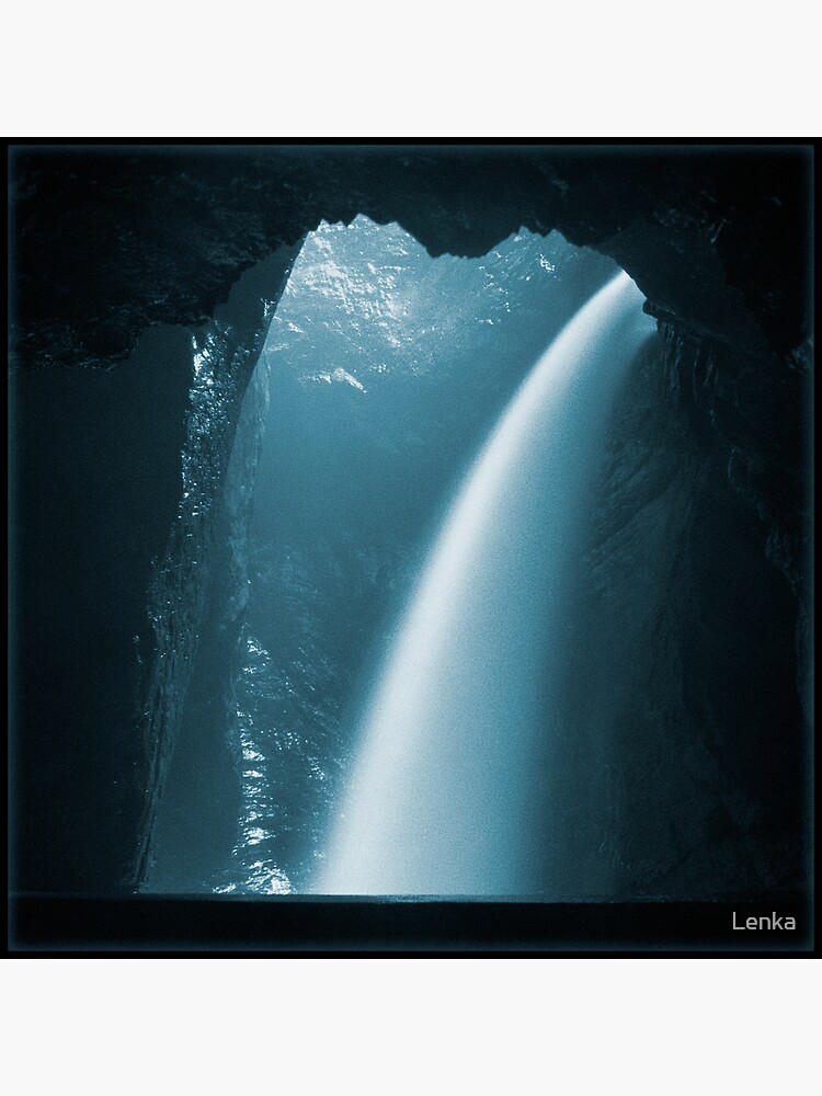 Trümmelbachfälle: cyan 2 by Lenka