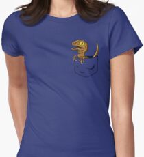 Pocket Raptor T-Shirt Women's Fitted T-Shirt