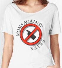 MOMS AGAINST VAPES Women's Relaxed Fit T-Shirt