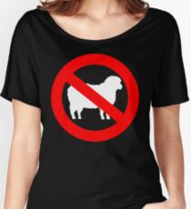 .No Sheep! No Sheeple! Wake up sheeple! Women's Relaxed Fit T-Shirt