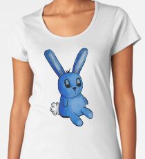 Stuffed Blue Bunny Women's Premium T-Shirt