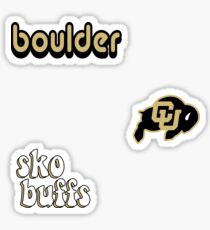 Colorado Boulder Minis Sticker