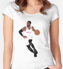 Dwyane Wade Women's Fitted Scoop T-Shirt