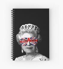 Queen Elizabeth II Spiral Notebook