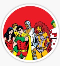 new teen titans Sticker
