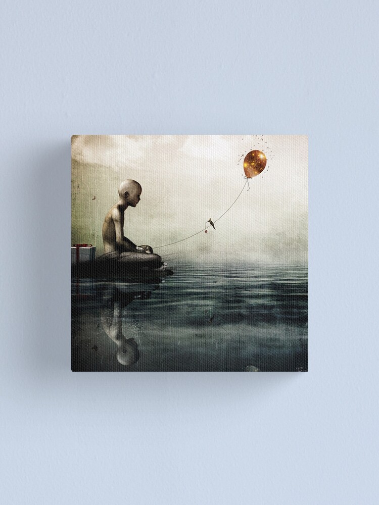 Alternate view of Birthday Boy With Companion Canvas Print
