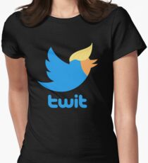 Twitter in Chief Women's Fitted T-Shirt
