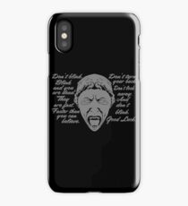 Don't blink iPhone Case
