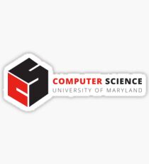 UMD Computer Science Logo Stickers/Shirts/Phone Cases Sticker