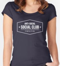 Anti-Social Social Club Women's Fitted Scoop T-Shirt