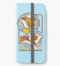 Erreiche deine Träume iPhone Flip-Case/Hülle/Klebefolie