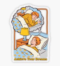 Achieve Your Dreams Transparent Sticker
