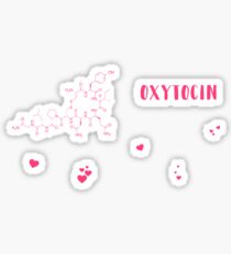Oxytocin Love Hormone Sticker Set Sticker