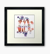 U2 experience colored 1 Framed Print