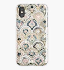 Art Deco Marble Tiles in Soft Pastels iPhone Case/Skin