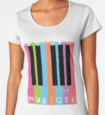 LA Musique Premium Scoop T-Shirt