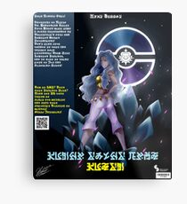 Pokemon World Tournamet Guest- Karen Poster Metal Print