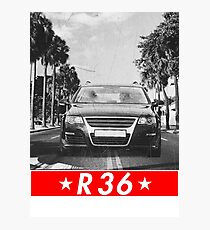 Passat B6 R36 & quot; Redstriped & quot; Photographic Print