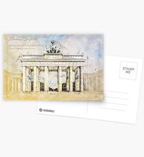 Brandenburg Gate, Berlin Germany Postcards