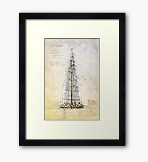 Burj Khalifa, Dubai Framed Print