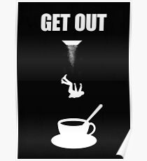 Get Out - Minimal Movie Horror Fanart Alternative Poster