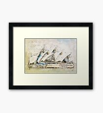 Sydney Opera, Sydney Australia Framed Print