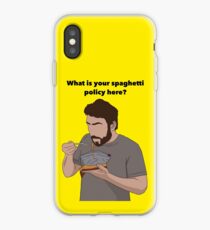Sunny Spaghetti Design iPhone Case