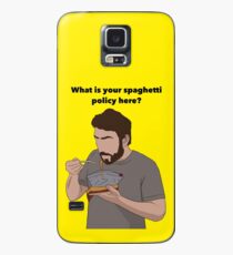 Sonniges Spaghetti-Design Hülle & Klebefolie für Samsung Galaxy