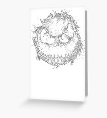 Nightmare before christmas Greeting Card