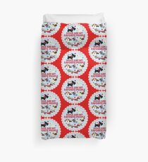 Copyright © BonniePortraits on Redbubble.com Dogs are my favorite people (US) Duvet Cover
