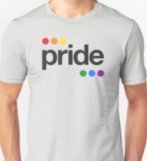 Helvetica Gay Pride Slim Fit T-Shirt