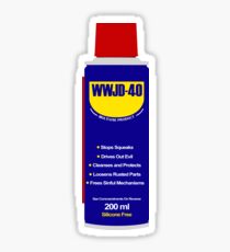 WWJD-40 Sticker
