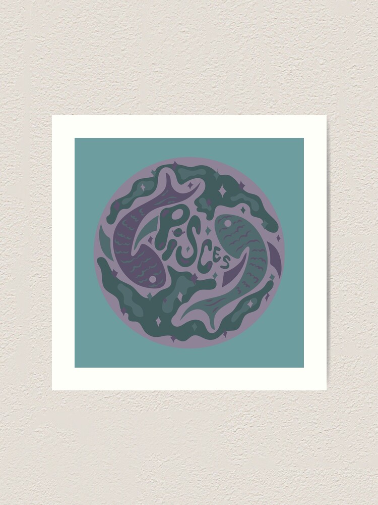 Alternate view of Pisces Art Print